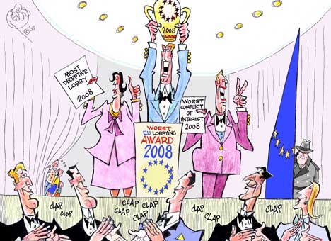 Worst EU Lobbying Awards 2008