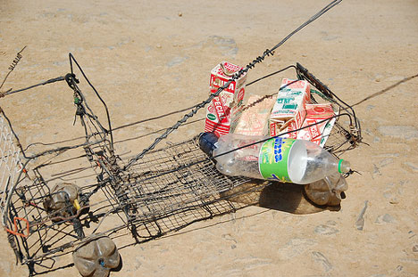 wire-truck wire African toy truck