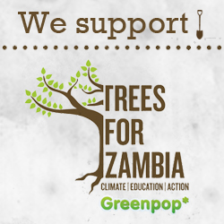 We support Trees for Zambia with Greenpop